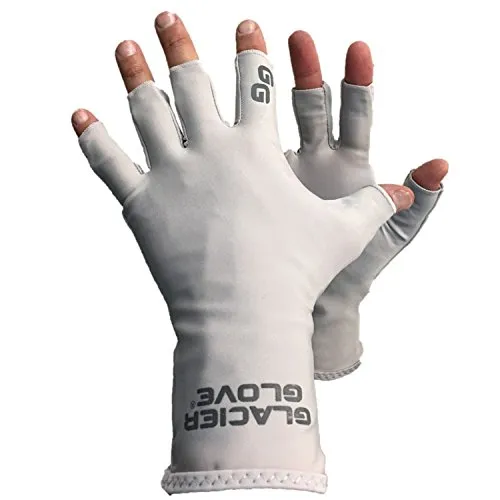 Abaco Bay Sun Glove X-Small-Small - UPF 50+ Protection, Lightweight, Fingerless & Breathable