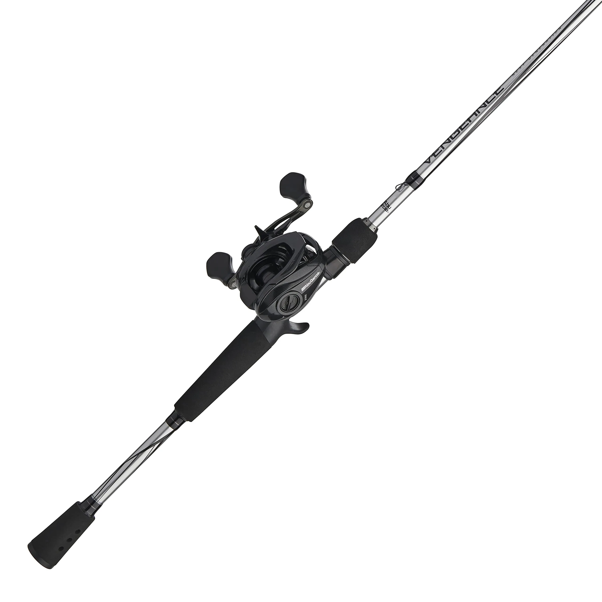 Abu Garcia Vengeance Low Profile Baitcast Reel & 7' Medium Heavy Fishing Rod Combo