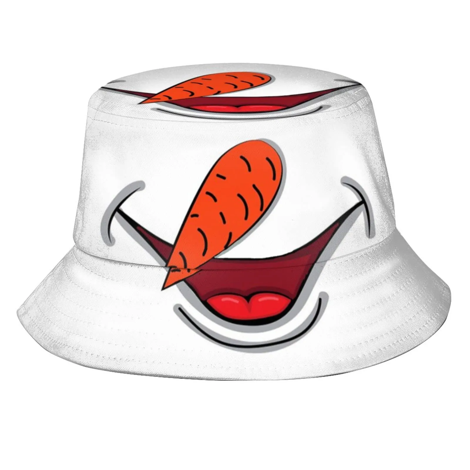 Christmas Snowman Bucket Hat for All, Unisex Reversible Design, Lightweight & Breathable