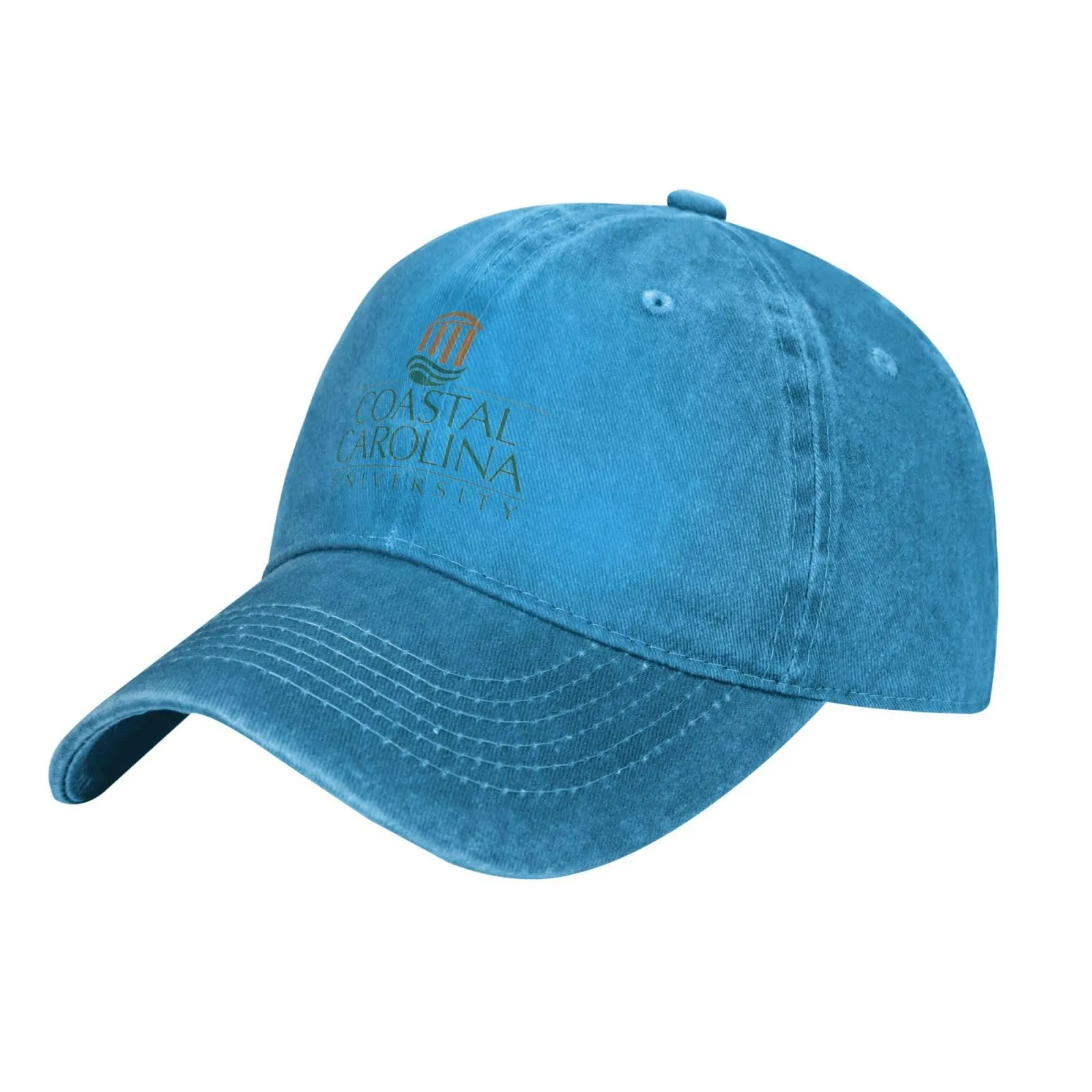 Coastal Carolina University Unisex Adjustable Baseball Cap - 100% Cotton, Comfortable, Breathable