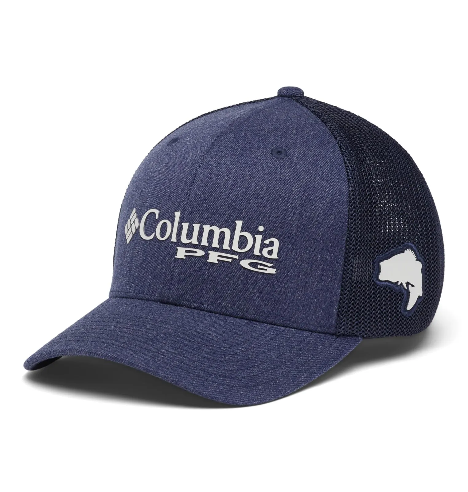 Columbia PFG Logo Mesh Ball Cap - Large-X-Large - Flexible, Breathable Fishing Cap