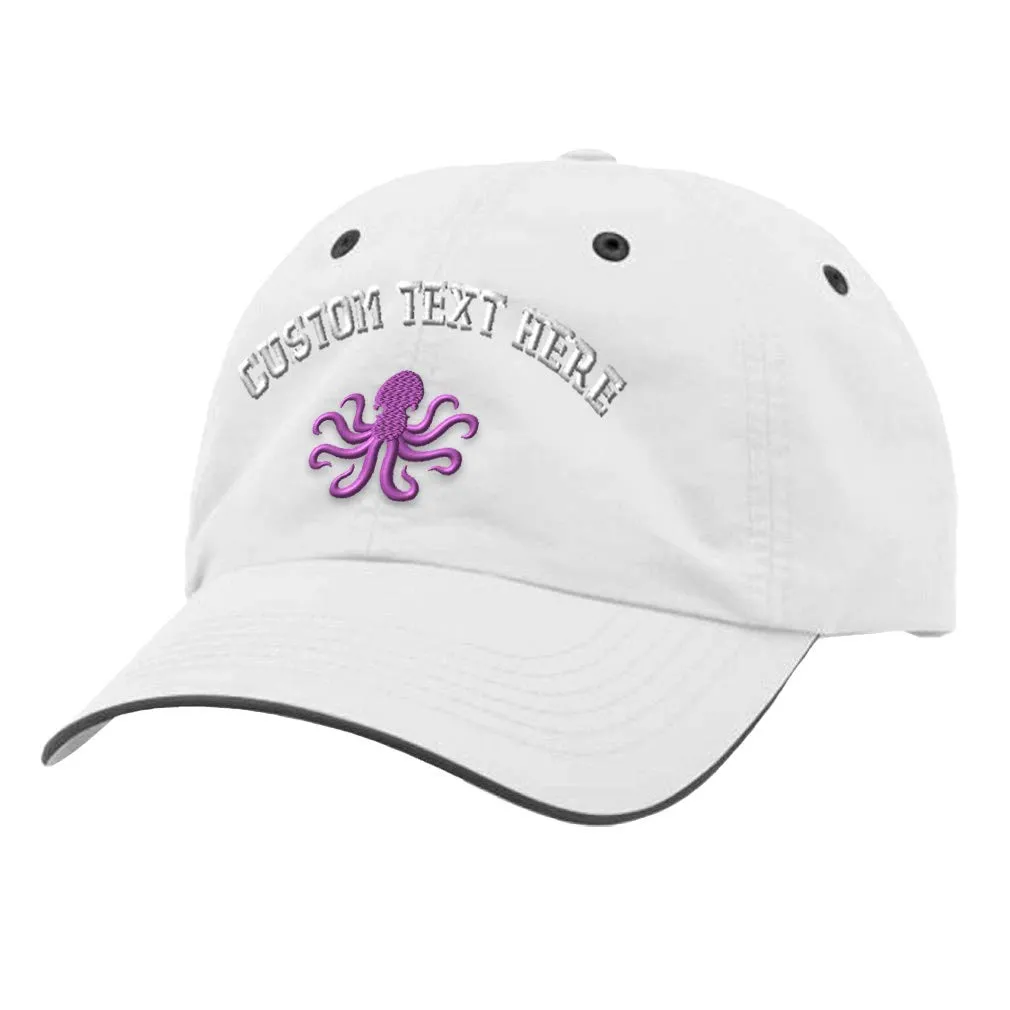 Custom Richardson Running Cap with Dressage Embroidery - Water Repellent Polyester Hat