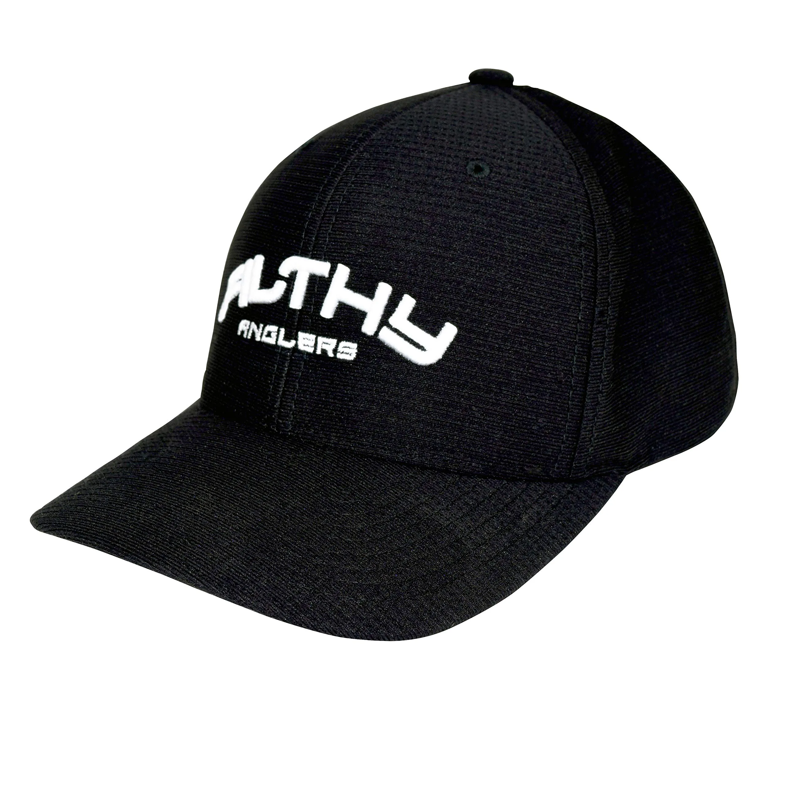 Filthy Anglers Flexfit Fishing Baseball Hat - Quick-Dri Fabric, OSFA, Curved Brim Cap