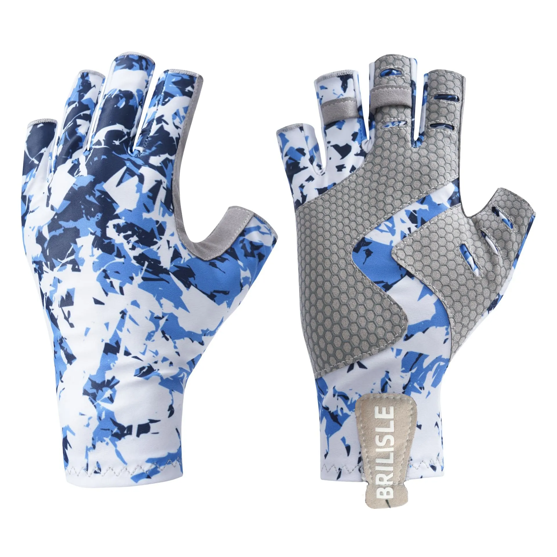 Fishing Gloves with UV Protection, Silicone Anti-Slip, Comfortable & Breathable - Small/Medium