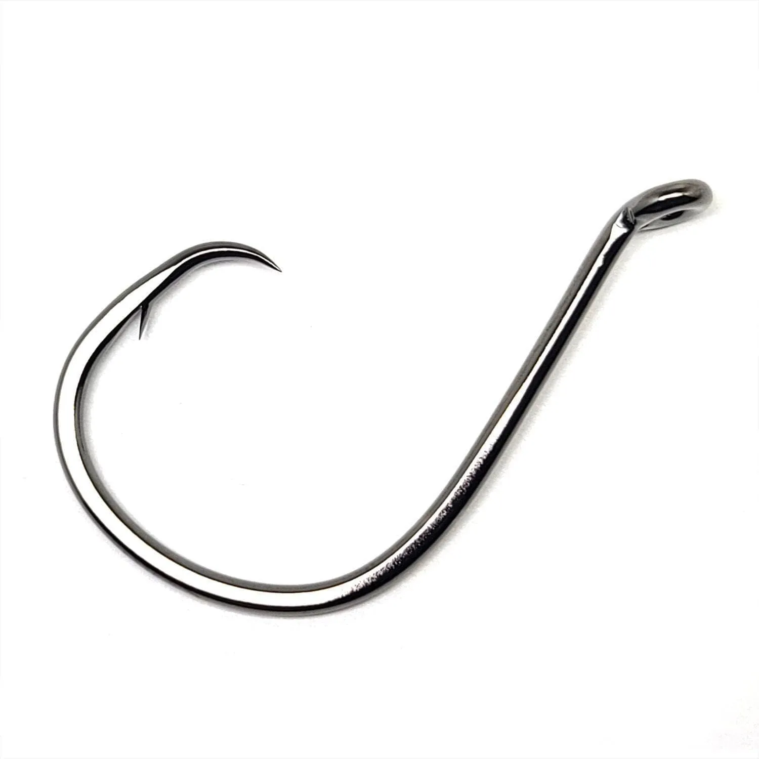 Gamakatsu 5/0 Inline Point Octopus Circle Hook, Non-Offset Design for Billfish Tournaments