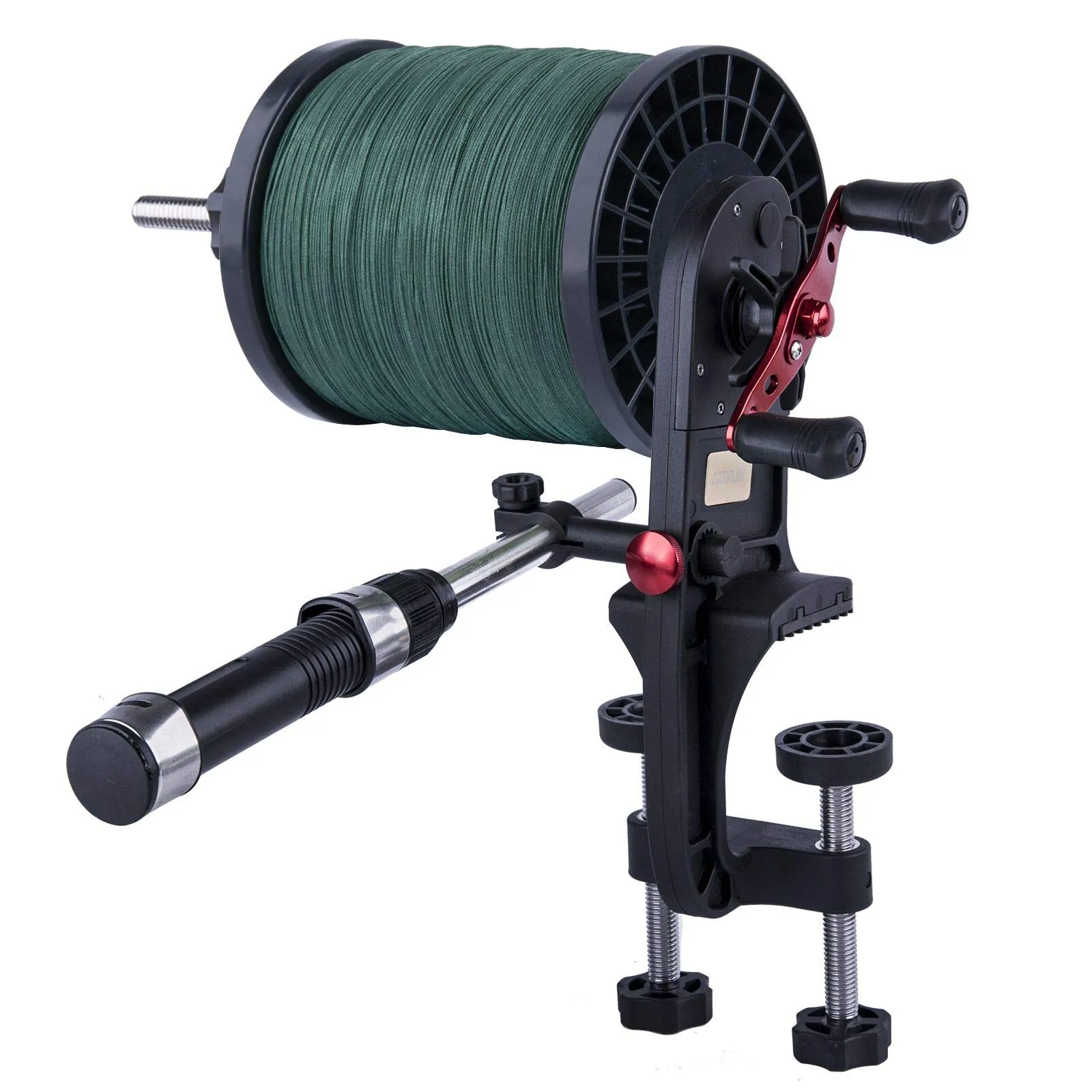 Goture Fishing Line Spooler Winder Machine with Adjustable Width and Two-way Function Design