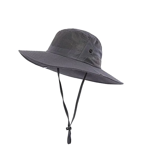 HELLORSO Men’s Camouflage Bucket Hat - Foldable Outdoor Fishing & Mountaineering Hat