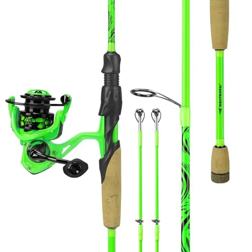 KastKing Zephyr Dual-tip Fishing Rod & Reel Combo, IM6 Graphite, Ultra-Light, 8 Models Available