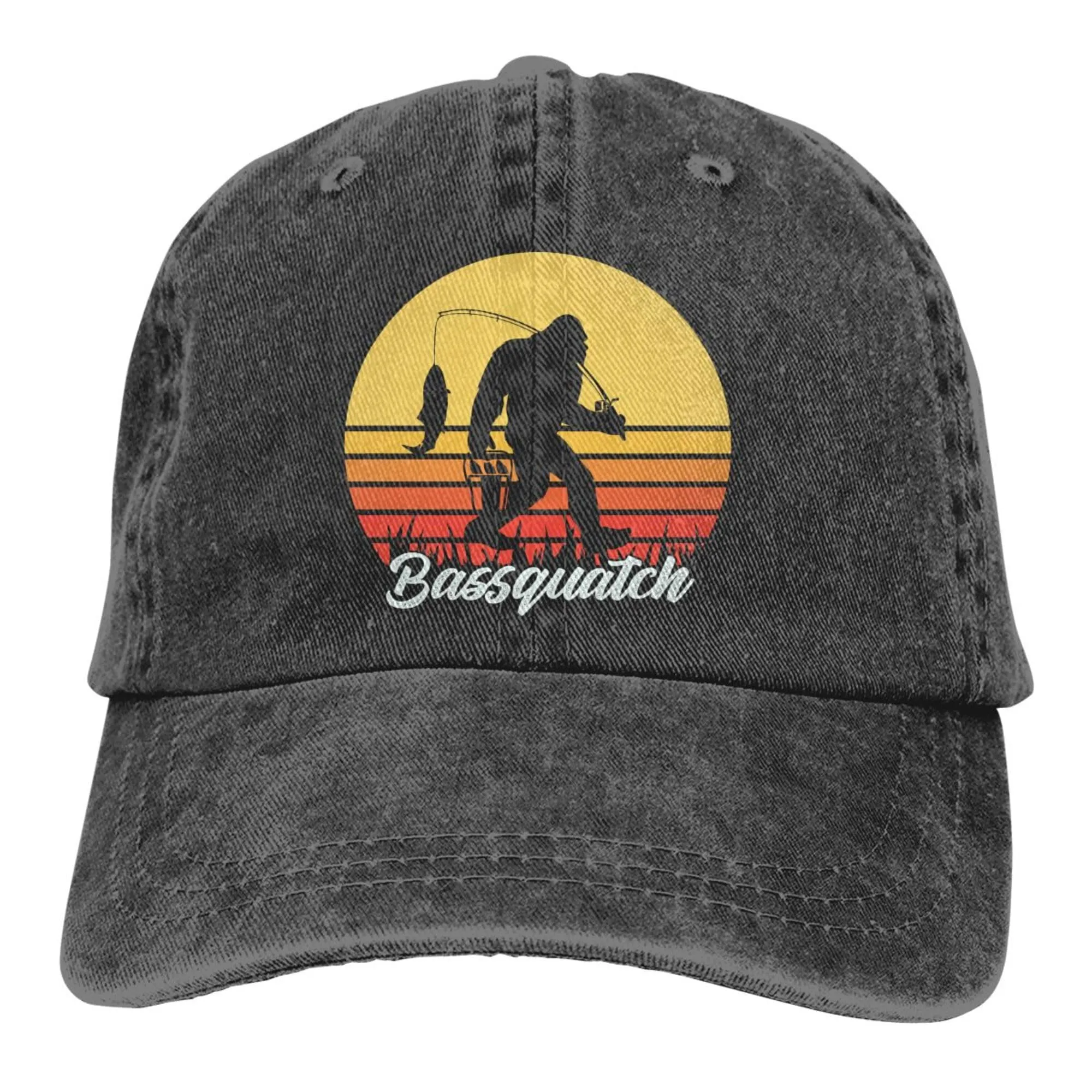 KKMKSHHG Adjustable Cotton Bigfoot Hat for Men Women, Perfect Sasquatch Baseball Cap