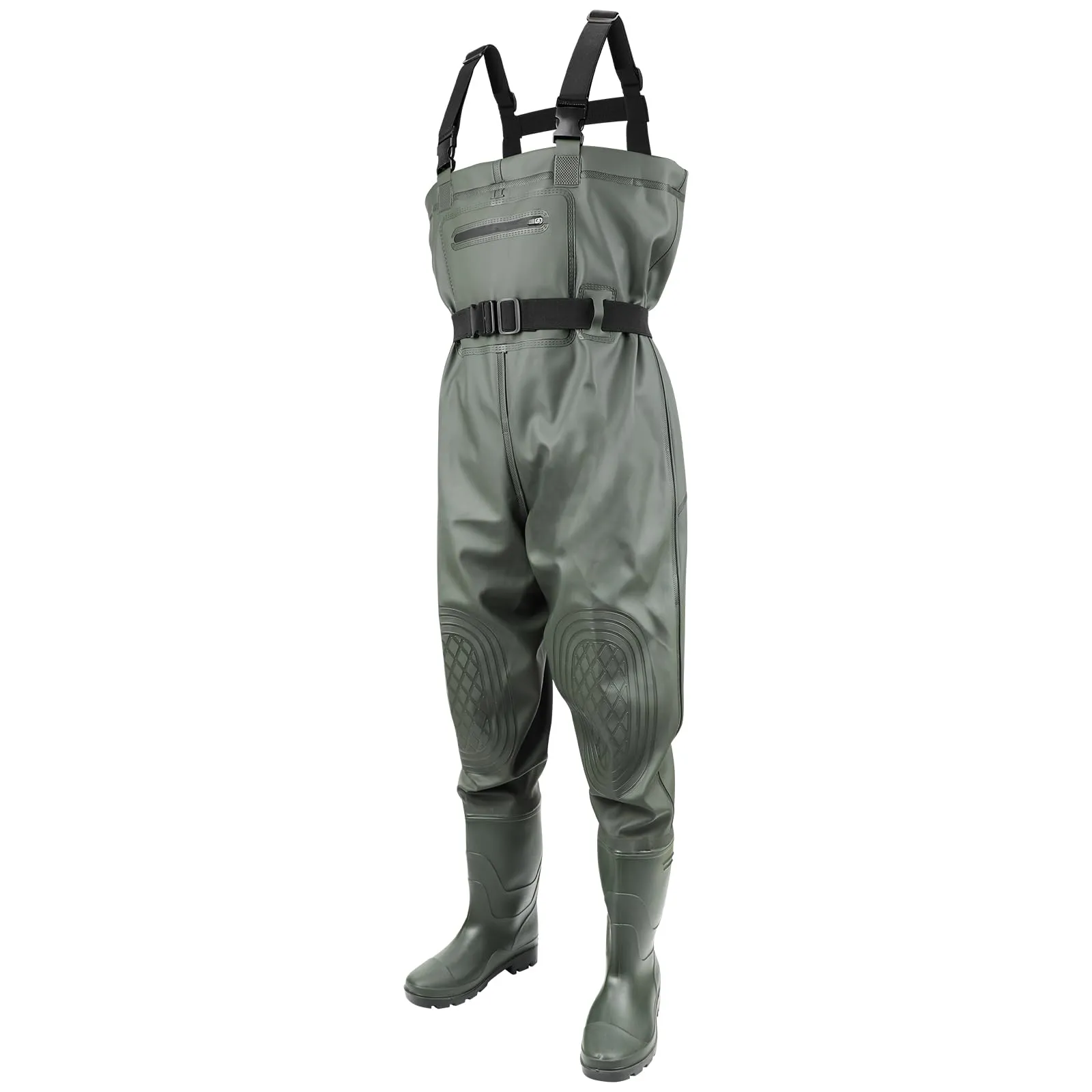 KOMCLUB Lightweight Waterproof Chest Waders for Men & Women, Durable Fishing & Hunting Gear