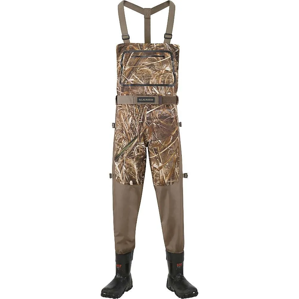 LaCrosse Men's 15 Waders Alpha Swampfox Drop-Top Realtree Max-5 600G Insulated Boots