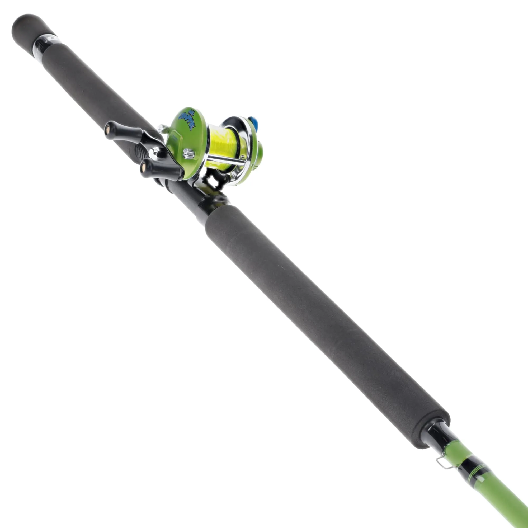 Lew's Crappie Thunder 12-Foot Fishing Rod & Reel Combo, Right-Hand Retrieve, Green