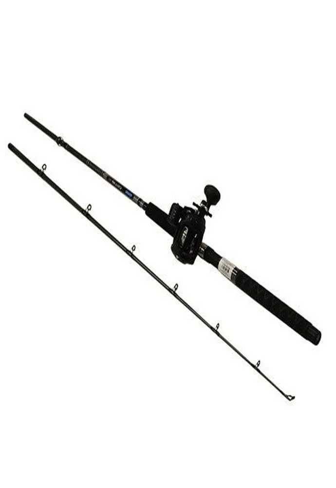 Okuma CP-LT-762M-20DXT Trolling Combo 7'6' Medium Action Fishing Rod with 2BB Bearings