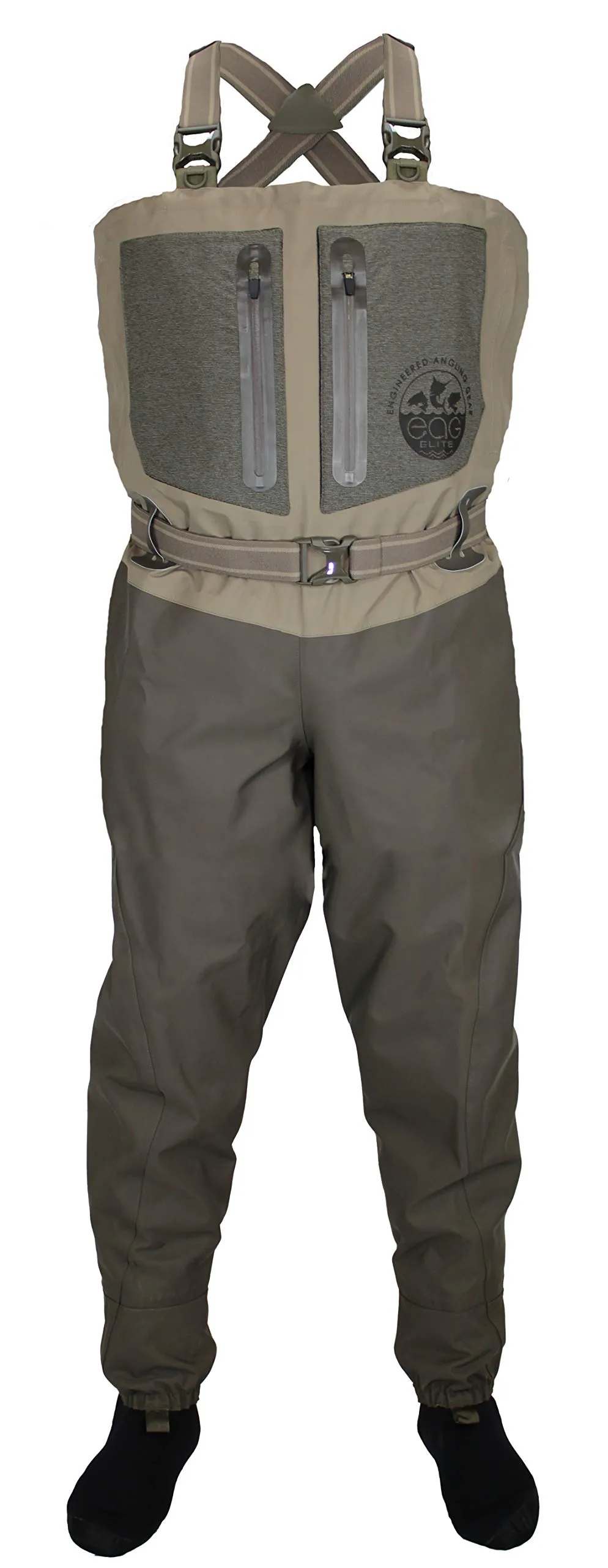 Paramount Outdoors 4 Breathable Stockingfoot Chest Fishing Wader - Small, Waterproof & Durable