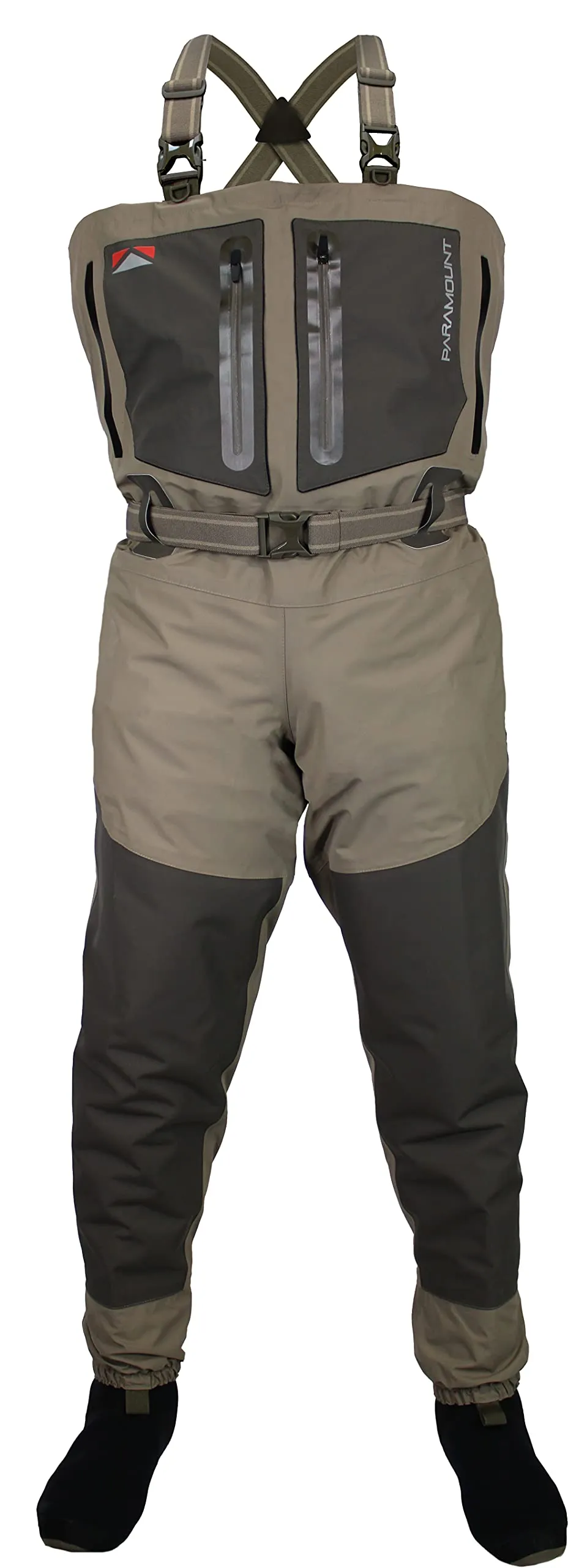 Paramount Outdoors Whetstone Small Breathable Split Pocket Fly Fishing Chest Wader