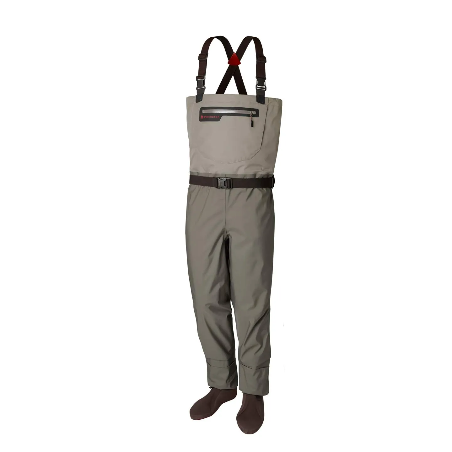 Redington Men's Escape Waders - Waterproof Chest High Fly Fishing Waders in Boulder/Slate