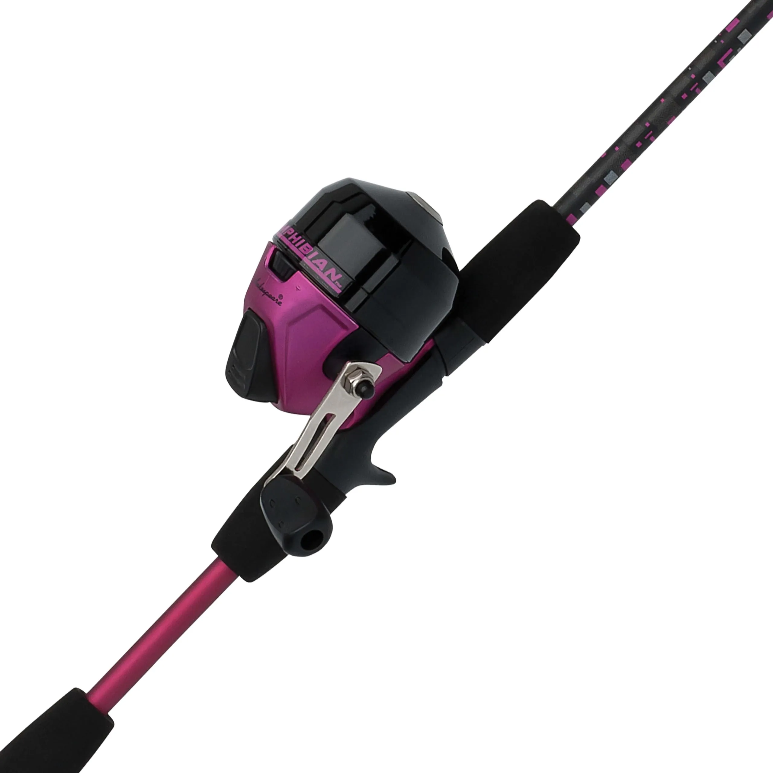 Shakespeare Amphibian Spincast Combo 5'6' Medium Power Youth Fishing Rod & Reel, Right Handed