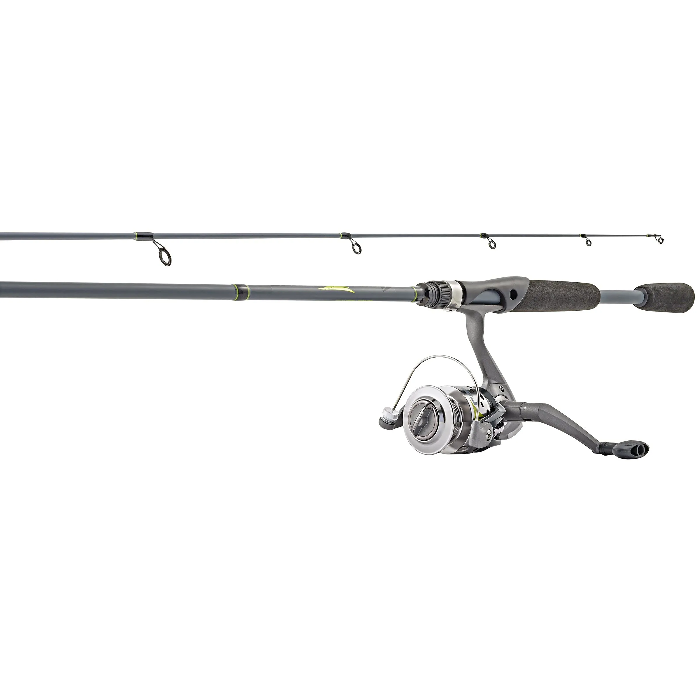 SOUTH BEND Recluse Spinning Combos - 6.6” Lightweight Graphite Rod, 3-Ball Bearing Drive