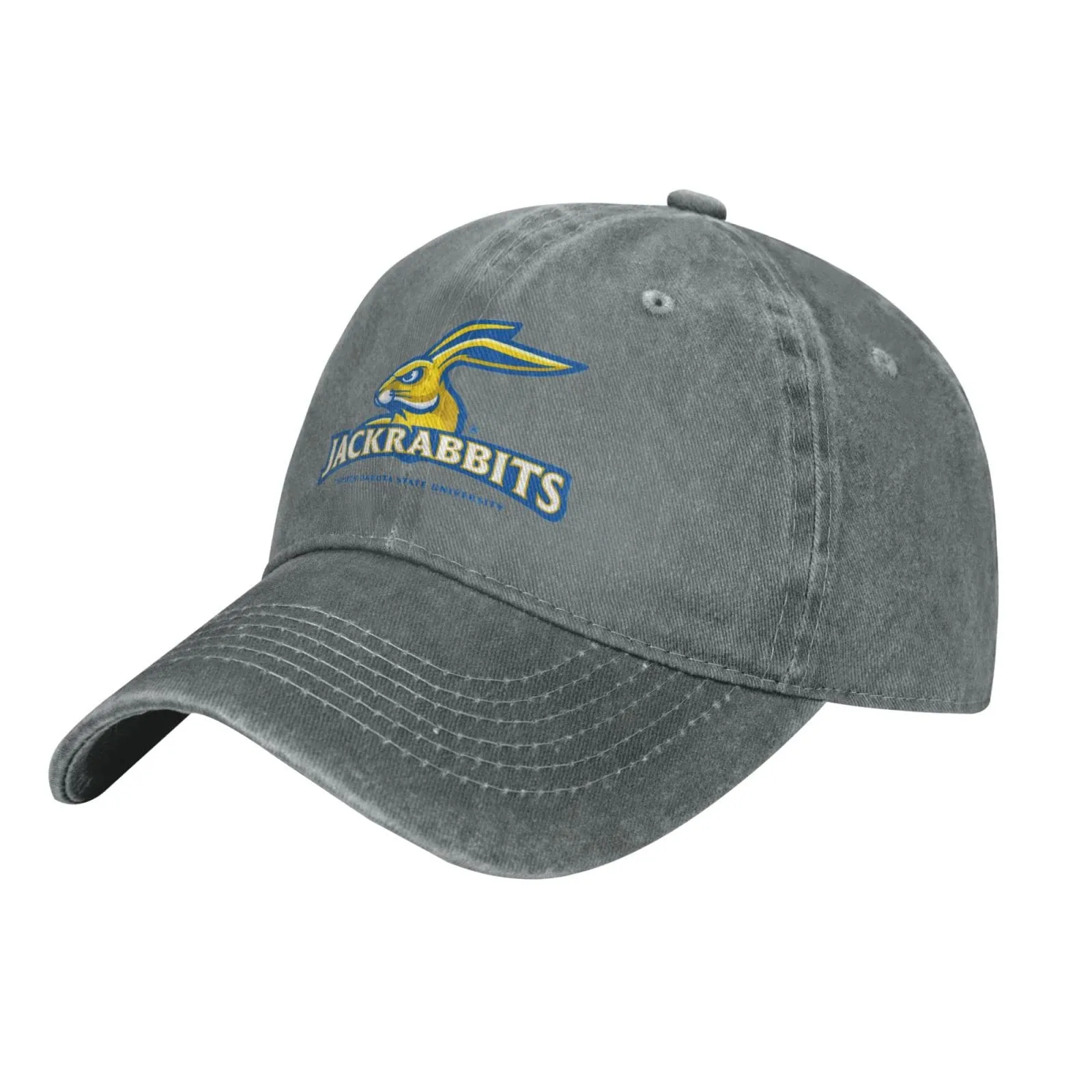 South Dakota State University Logo Adjustable Cotton Baseball Cap for Men & Women