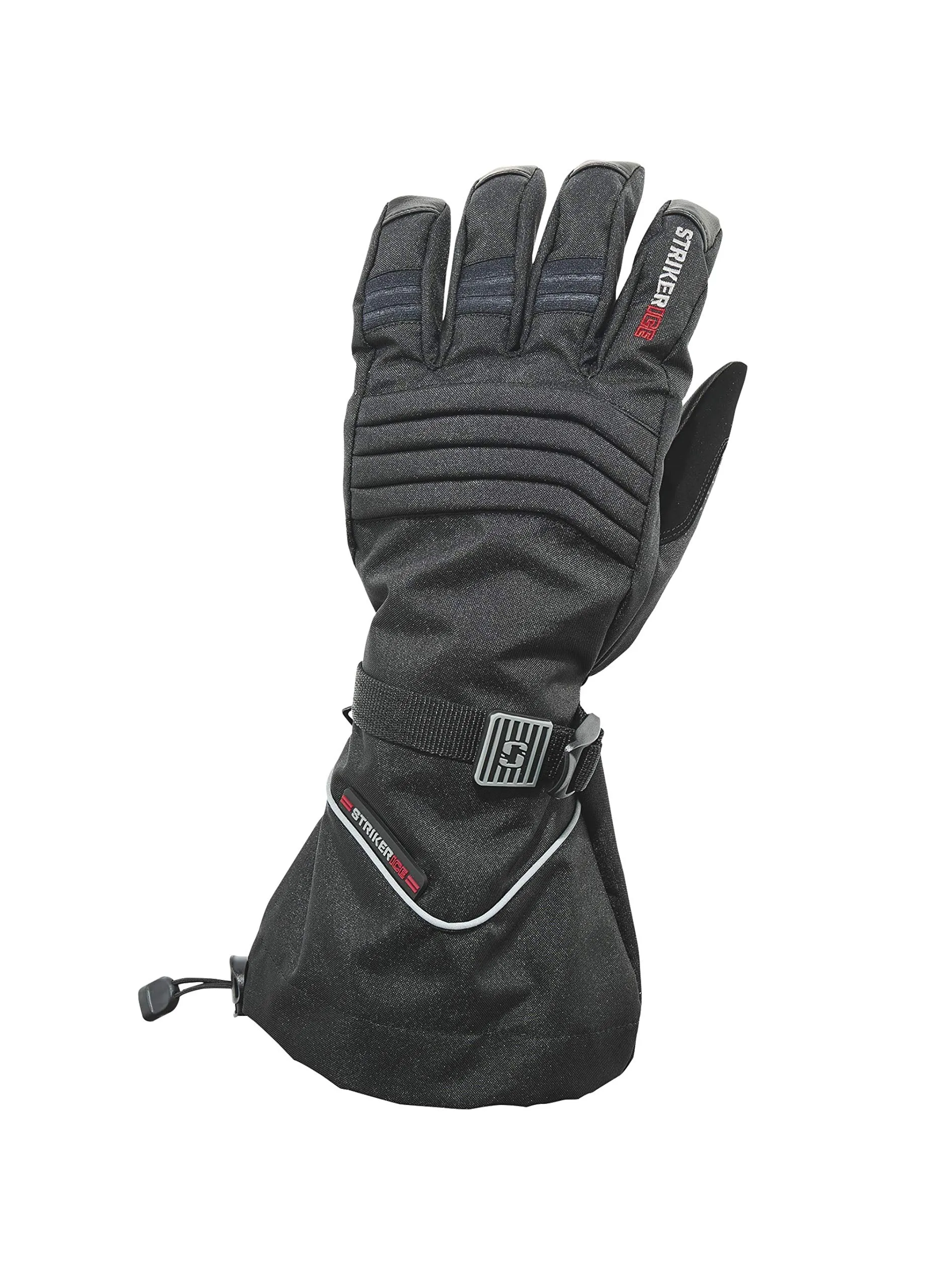 StrikerICE Men's Defender Leather Ice Fishing Gloves - X-Large, Waterproof, Ultra-Warm & Durable