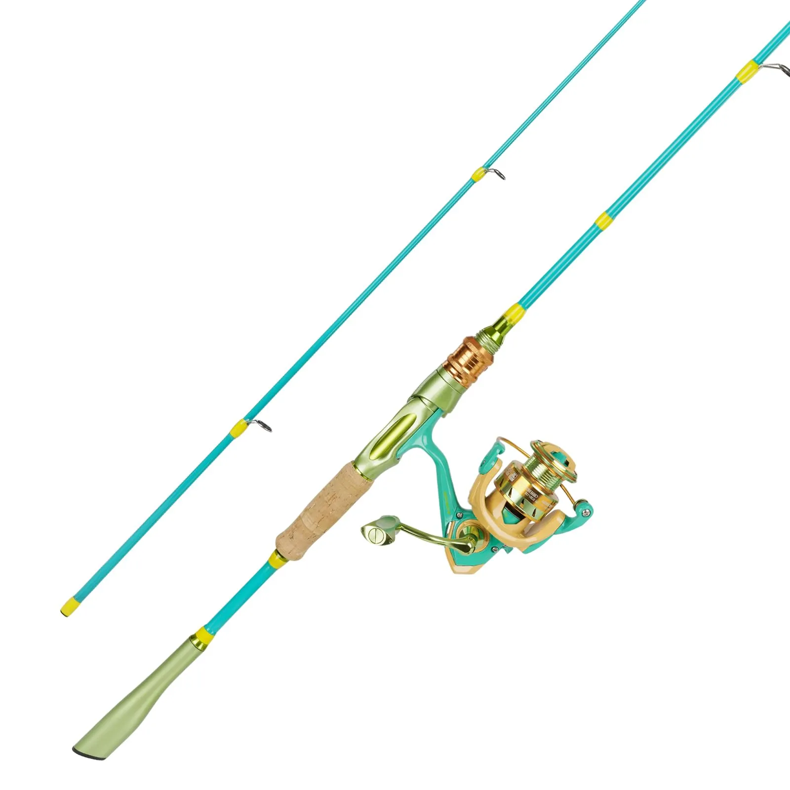 THKFISH Fishing Rod and Reel Combo, 5’9”/6’9”/7’9” Ultralight Carbon Fiber Spinning Pole